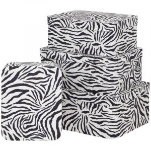 5five Simply Smart - Lot de 4 boîtes polybox - 5five