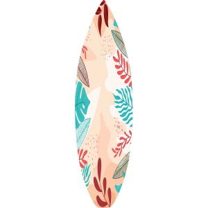 Hexoa Planche Deco Surf California Girl - Made in France - 42x146cm