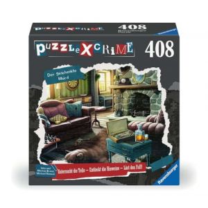 Ravensburger Puzzle X offert-408 pièces-Jeu de Crime pour 1 à 4 Joueurs, 17562