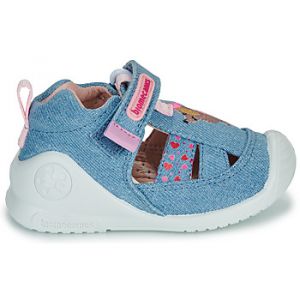Biomecanics Sandales enfant BIAGETO CANVAS Bleu - Taille 18,19,20,21,22,23,24