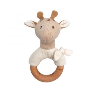 Egmont Toys Hochet En Bois Léonie La Girafe