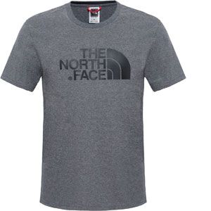 The North Face S/S Easy Tee - T-shirt taille XL, gris