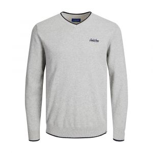 Jack & Jones Pull JORTONS - Couleur XXL,S,M,L,XL,XS - Taille Gris