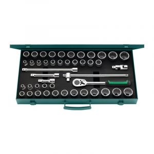Stahlwille Eduard Wille Gmbh& Jeu de clés à douille 50Ma/39/6 N 45 pièces 1/2 po ouverture de clé 10 13 mm 3/ 96030140