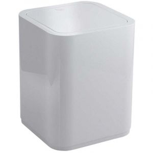 Kiamami Valentina Poubelle Int&eacute;rieure Carr&eacute;e Blanche 8L / Agave