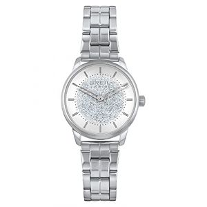 Breil Montre Collection Lucille Mouvement Quartz Seul Temps - 2h et Bracelet Acier pour Femme