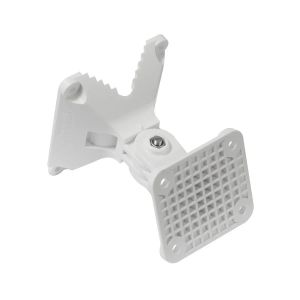 Support WLAN Mikrotik LHG QMP-LHG blanc compatible avec les antennes SXT OmniTIK