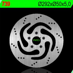 net generation Disque de frein moto fixe Brake Disc DIS739