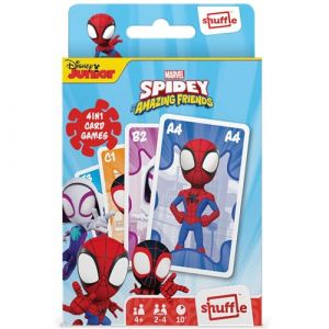 Marvel Spidey and His Amazing Friends 4-in-1 Card Game