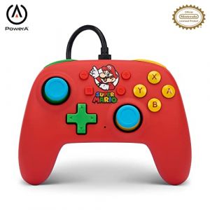 PowerA La manette filaire Nano de pour Nintendo Switch - Mario Medley