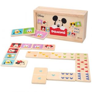 Domino Jeu De Table En Bois Pour Enfants 2 3 4 Ans Jouets De Mémoire Jouets Éducatifs Enfants 2 Ans Jouets Stimulation Cognitive Domino Mickey