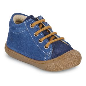Naturino Baskets montantes enfant COCOON ZIP SUEDE Bleu - Taille 19,20,21,22,23,24,25