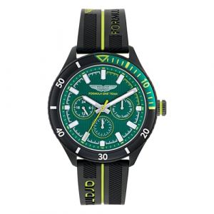 Aston Martin Montre Multi-Cadrans Quartz pour Hommes Am Formula 1 Pit W