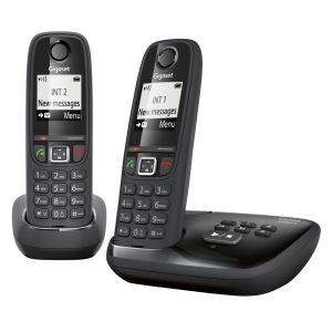 Gigaset AS405A Duo - Téléphone sans fil avec répondeur