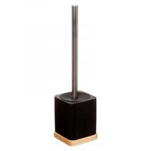 Image de Brosse WC Design "Tribecart" 35cm Noir Prix