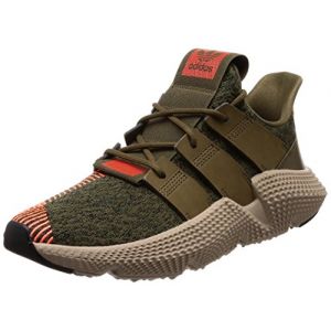 Image de Adidas Prophere, Sneakers Basses Homme, Vert (Trace Olive/Solar Red 0), 40 EU