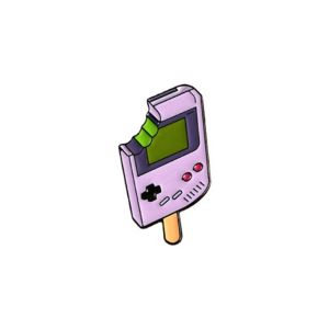 Clj Charles Le Jeune Broches Pin's Game boy en glace à l'eau