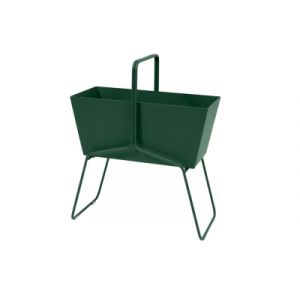 Fermob Jardinière Basket haute / L 70 x H 84 cm cèdre en métal