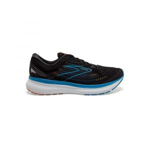Brooks Glycerin 19, Chaussure de Course Homme, Black Blue Orange, 48.5 EU