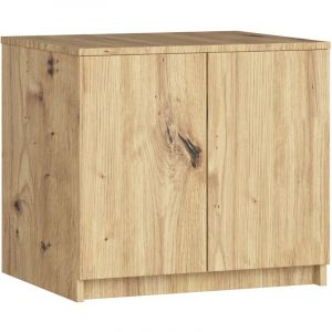 Surmeuble pour armoire AKORD S60 Chêne Artisan 60 cm 2 portes 2 étagères 60x51x55 cm