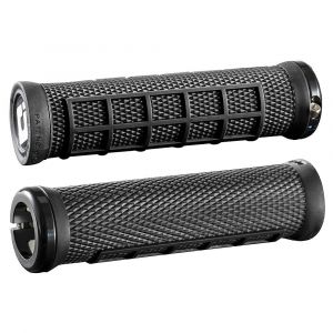 ODI Poignées Elite Flow Lock-On - 130mm Noir Poignées