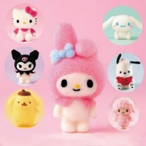 Sanrio Characters Needle Felting DIY Pack Hello Kitty - H7cm
