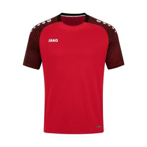 Jako T-Shirt Maillot Performance, Mixte, Rouge Noir, L