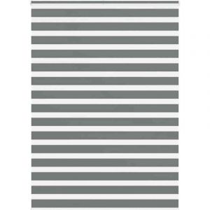 VidaXL Store z&egrave;bre gris fonc&eacute; largeur du tissu 150,9 cm polyester