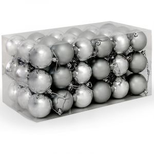 Deuba Lot de 103/102/100/77/54 pcs - boules de Noël Ø 3/4/5/6/7/8cm sapin coeurs bottes étoiles