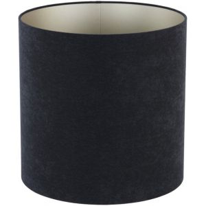 Light & Living - Abat-jour VELOURS - &Oslash;45x45cm - Noir