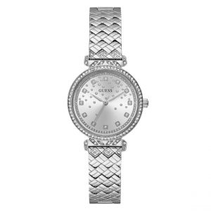 Guess Montre Femme Enchantment - GW0763L1 Bracelet Acier Argent