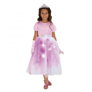 Déguisement princesse lumineuse fille - 3/4 ans - multicolore - générique 159879t34