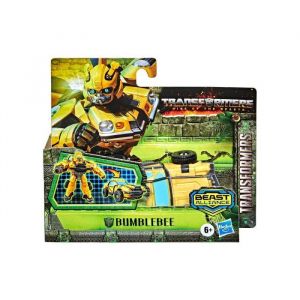 Hasbro Coffret transformers beast alliance : bumblebee 2 en 1 robot transformable en voiture - figurine vehicule - set jouet action + carte