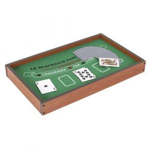 Pack Jeux de Casino 2-en-1 Blackjack et Roulette - DEALER - ALTOBUY