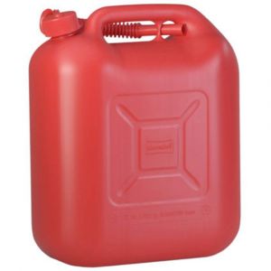Alutec Hünersdorff 813530 Nourrices à Carburant Standard 20 L, PE-HD Bleu, Homologation Nu, Accessoire Rouge, Rot, 20 l