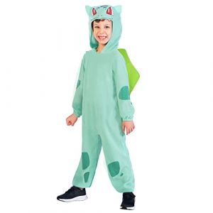 Amscan 9915118 - Déguisement Pokémon Bulbasaur sous licence officielle pour enfants 3-4 ans