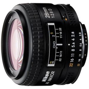 Nikon AF 28mm f/2.8D : Objectif fixe