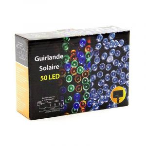 Image de Ose Guirlandes solaires à LED multifonctions Multicolore 5.9 mètres