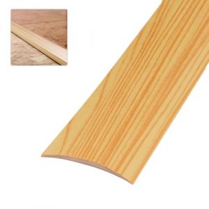 Amig - Barre de seuil | Dimensions : 985 mm x 4 mm x 0,5 mm | Couleur : Pin | Adh&eacute;sif | Bande de transition | Profil&eacute; de joint pour sols, parquets et terrasses | Pour les parquets