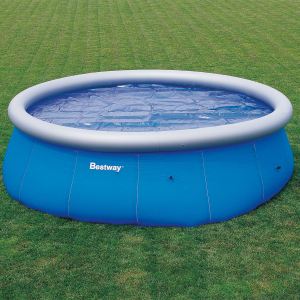 Image de Bestway 58065 - Bâche à bulles Ø 381 cm pour piscine autoportante ronde Ø 457 cm