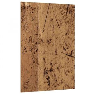 VidaXL Panneaux D&eacute;coratifs 50 Pcs Bois Ancien 30 X 42 X 0.3 Cm