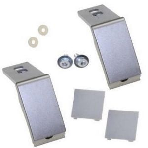 Whirlpool 9590180 - Kit de r&eacute;paration fixation poign&eacute;e inox