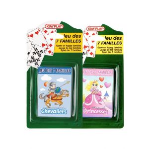 Kim'play Jeu des 7 familles (modèle aléatoire)
