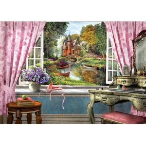 Image de Art Puzzle Puzzle The Chateau in my Window