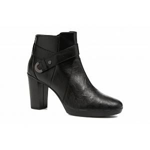 Image de Geox D Inspiration Plateau A, Bottes Femme, Noir (Black), 41 EU