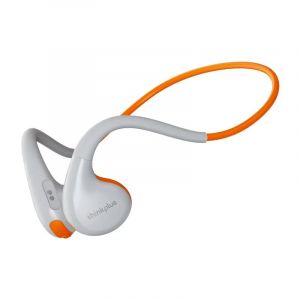 Lenovo Ecouteurs bluetooth open-ear &agrave; conduction osseuse &ndash; sport & gaming - Blanc