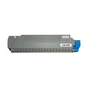 Oki 44643002 - Magenta - Toner Compatible Oki C801/C821