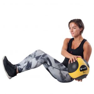 Pure2Improve Medicine Ball 5 kg jaune / noir
