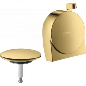 Hansgrohe Exafill s kit de finition pour vidage baignoire polished gold optic - Polished gold optic