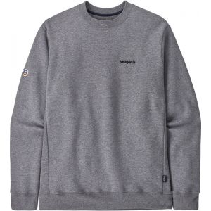 Patagonia Fitz Roy Icon Uprisal Sweat Col Ras-Du-Cou, gris M Sweats & Vestes de sport